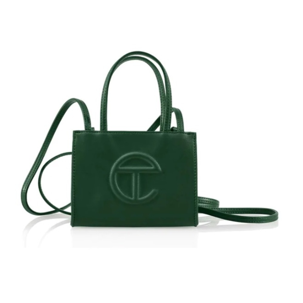 NEW Small dark olive telfar bag